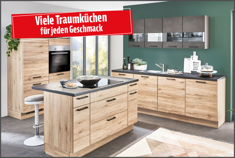 Viele Traumküchen für jeden Geschmack